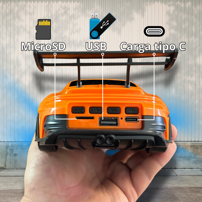 SoundRacer Pro – Parlante Bluetooth Auto RGB